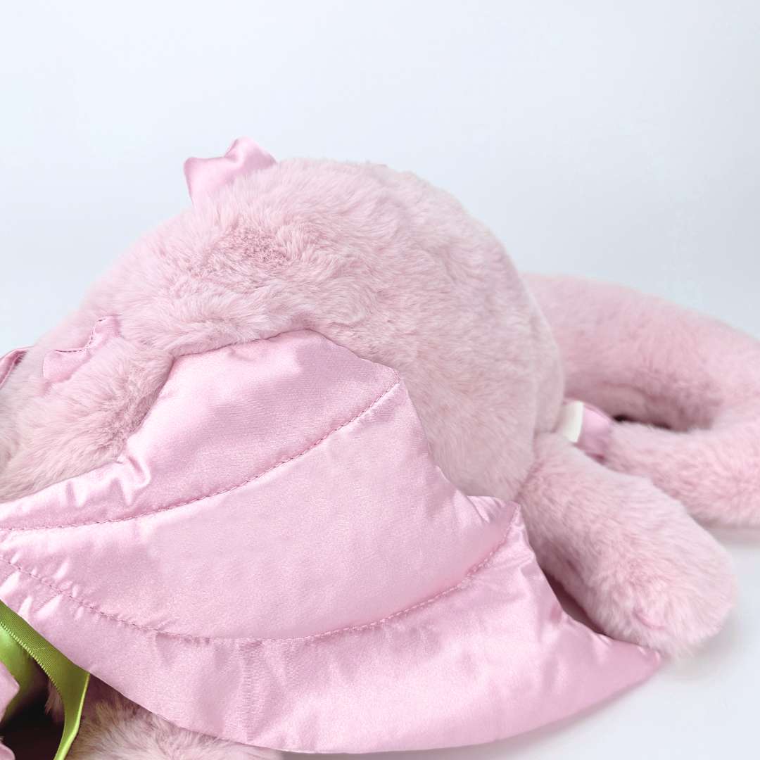 Cute Pink Tulip Dragon Plush