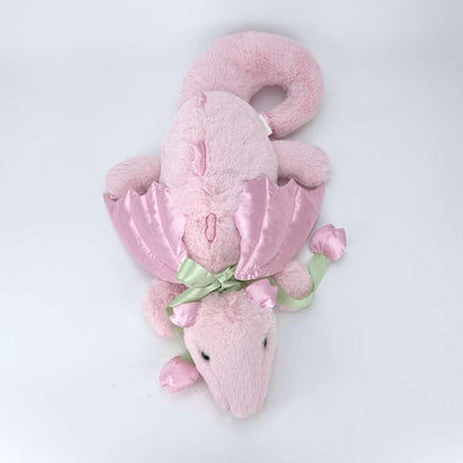 Cute Pink Tulip Dragon Plush