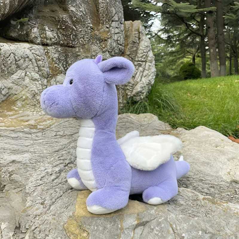 Cute Pale Purple Dragon Plush