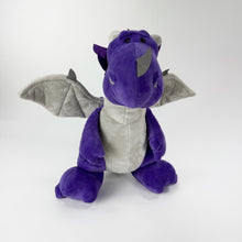 Cute purple dragon stuffed animal