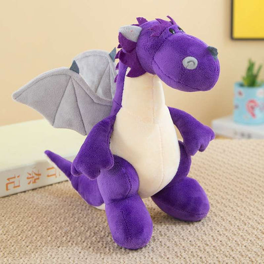 Cute Purple Dragon Stuffed Animal