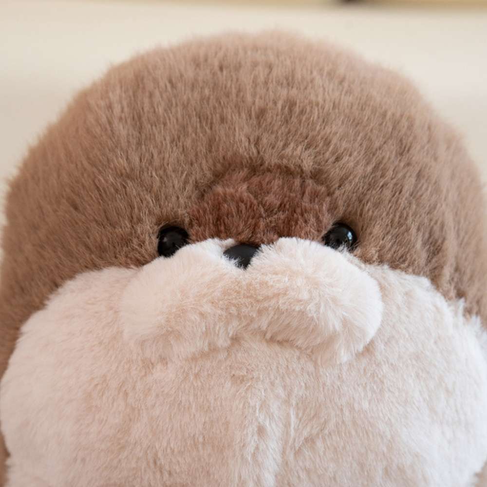 Cute brown Seal Stuffed Animal