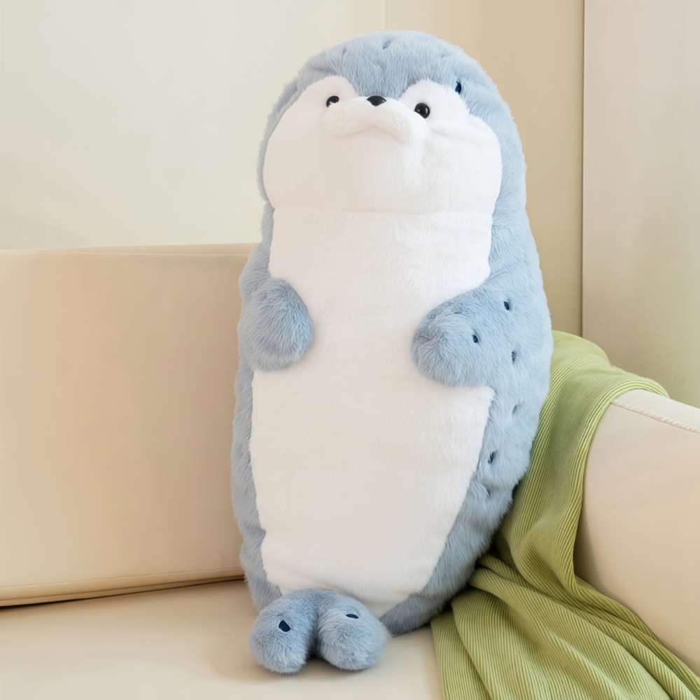 Cute blue Seal Stuffed Animal