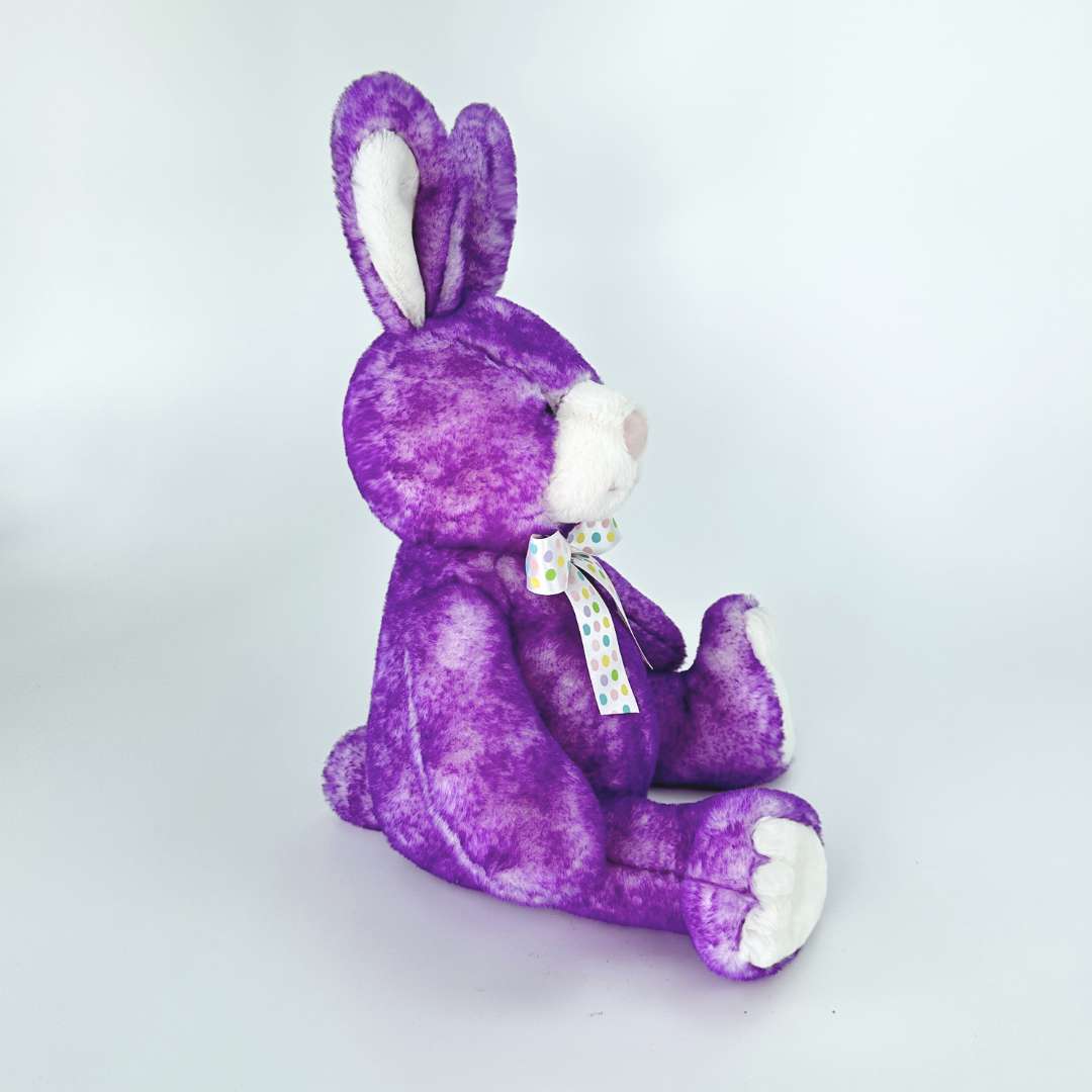 Cute Vibrant Purple Vintage Bunny Stuffed Animal - PlushThis| Plushies ...