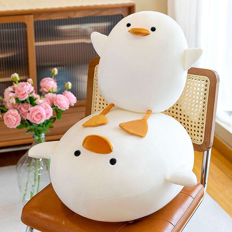 Cute White Duck Stuffed Animal