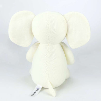 Elegant and Lovely White Elephant Stuffed Animal