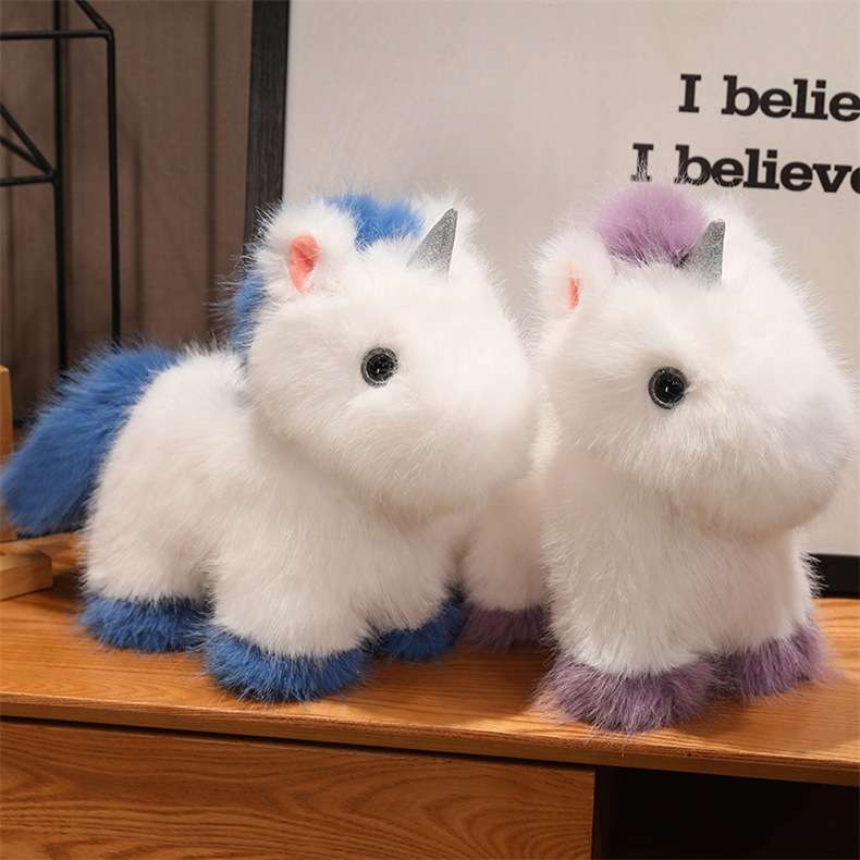 Cute White Magical Dreamy Unicorn Plush