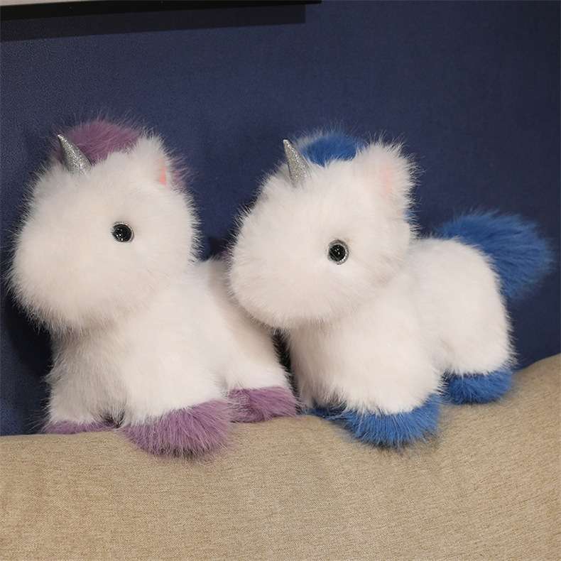 Cute White Magical Dreamy Unicorn Plush