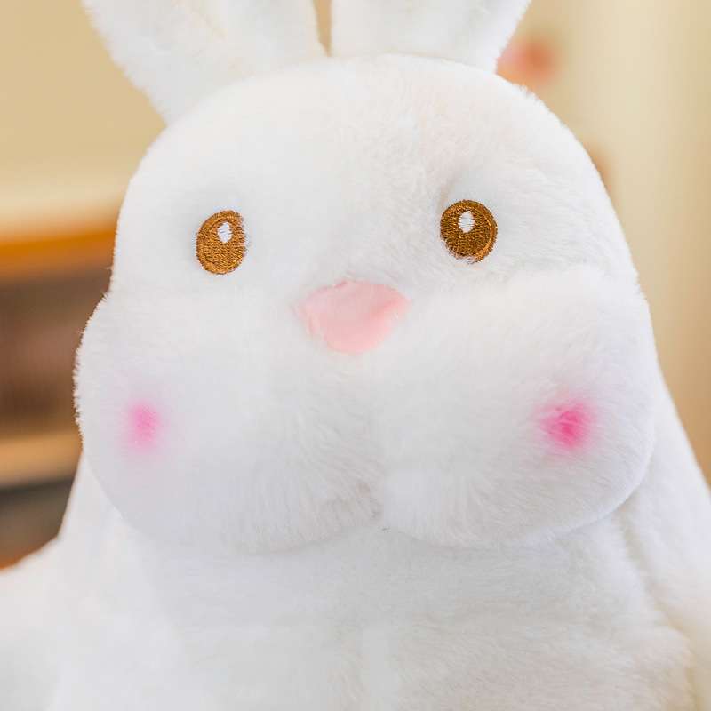 Cute White Rabbit Stuffed Animal – PlushThis| Plushies & Stuffed Animals
