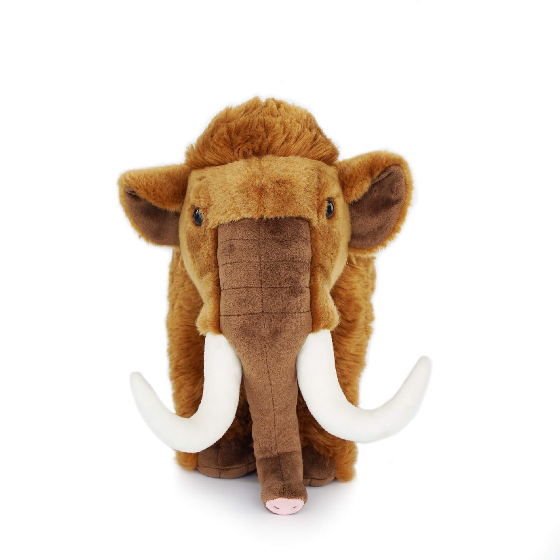 Mammoth stuffed animal wallpaper brown PlushThis