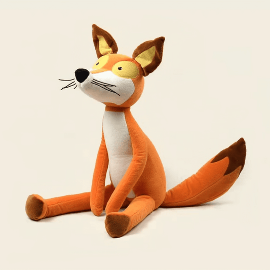 Cute slim dejected fox stuffed animal PlushThis