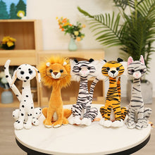 Cute Big Cat Plush Toys with Long Tail