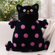 A polka dot cat.