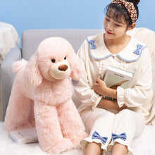 Cute Pink Teddy Dog Stuffed Animal