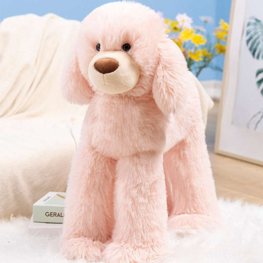 Cute Pink Teddy Dog Stuffed Animal