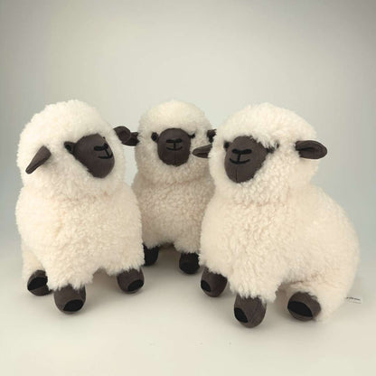 three sheep plush toy