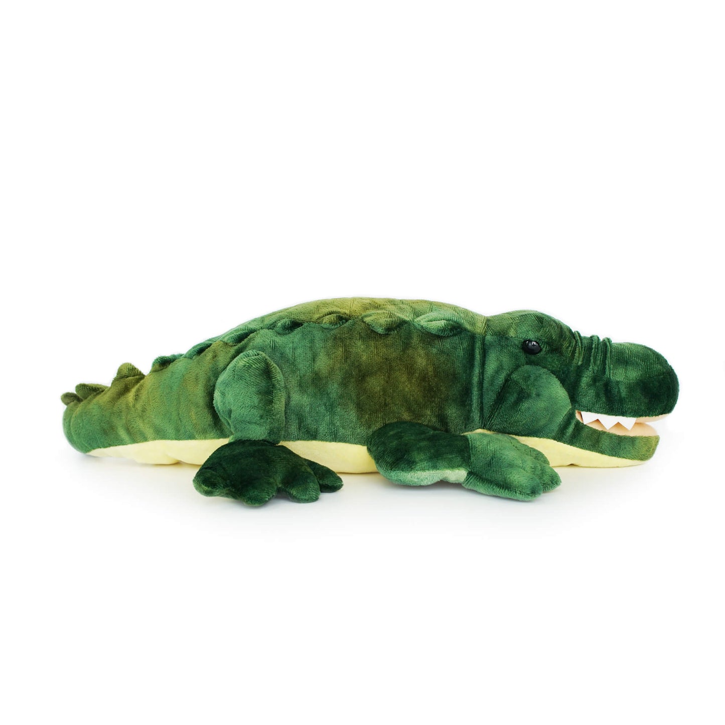 Green crocodile gift for reptile enthusiast PlushThis