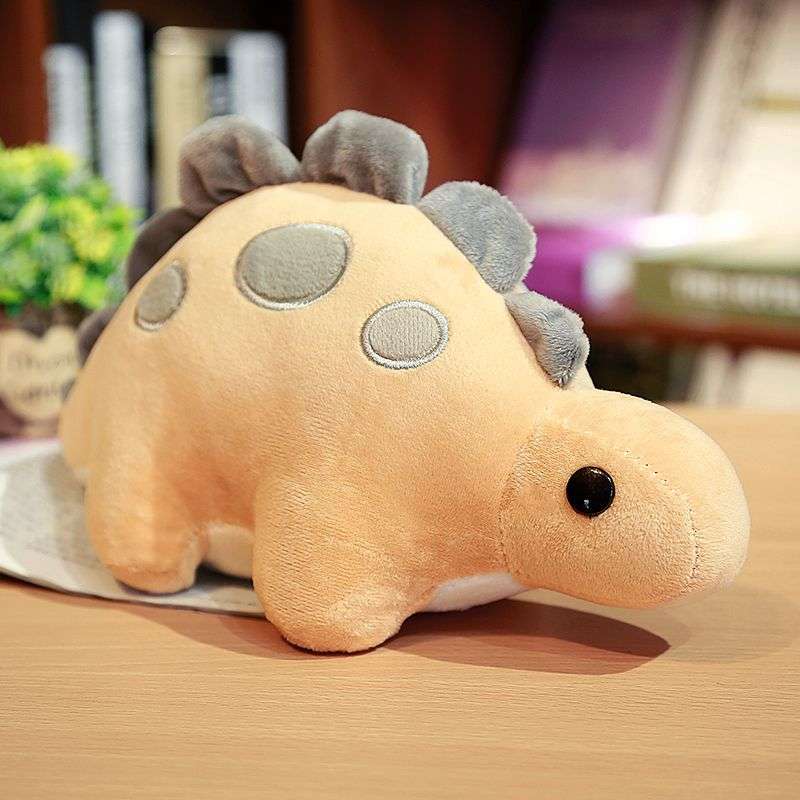 Cute Lake Blue Triceratops Dinosaur Plush PlushThis Plushies Stuffed Animals