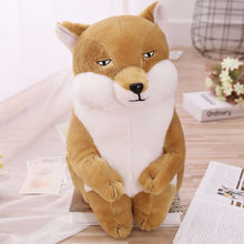 Emo Brown Tibetan Fox Plush
