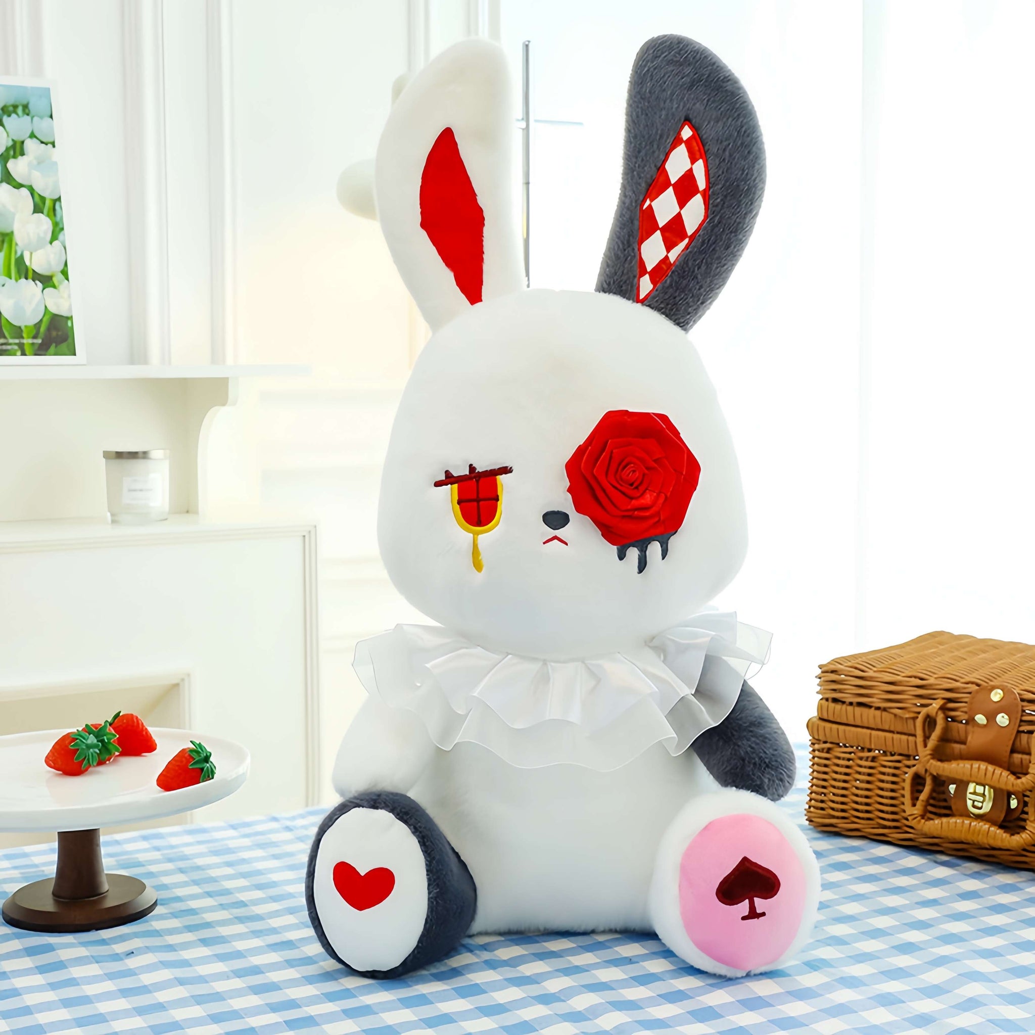 Emo Colourful Bunny Plush - PlushThis| Plushies & Stuffed Animals