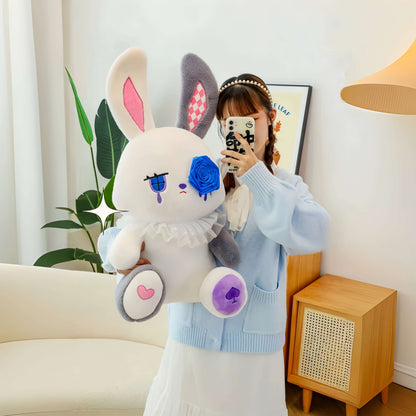 Emo Colourful Bunny Plush