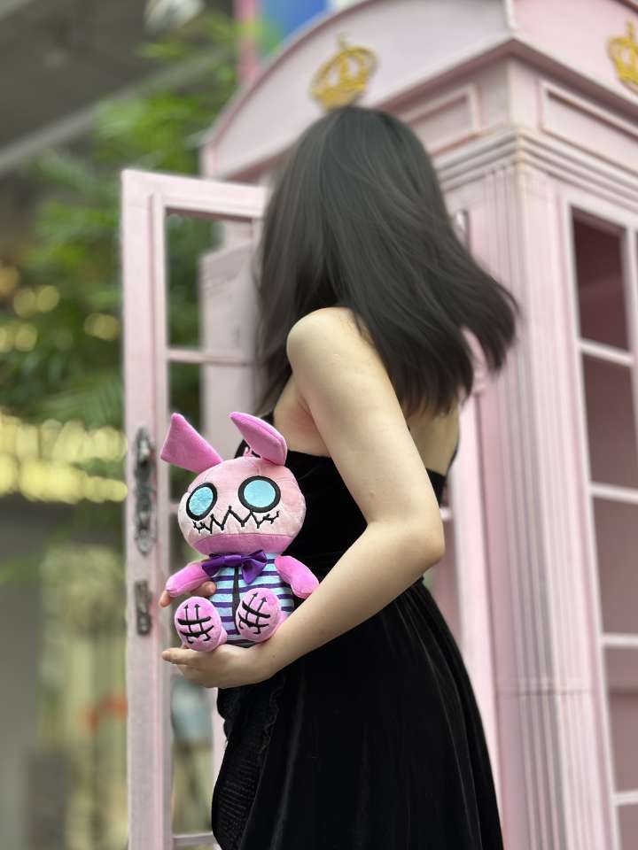 Emo Creepy Pink Bunny Stuffed Animal PlushThis| Plushies & Stuffed Animals Emo Creepy Pink Bunny Stuffed Animal PlushThis| Plushies & Stuffed Animals