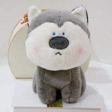 Emo Gray Dog Stuffed Animal