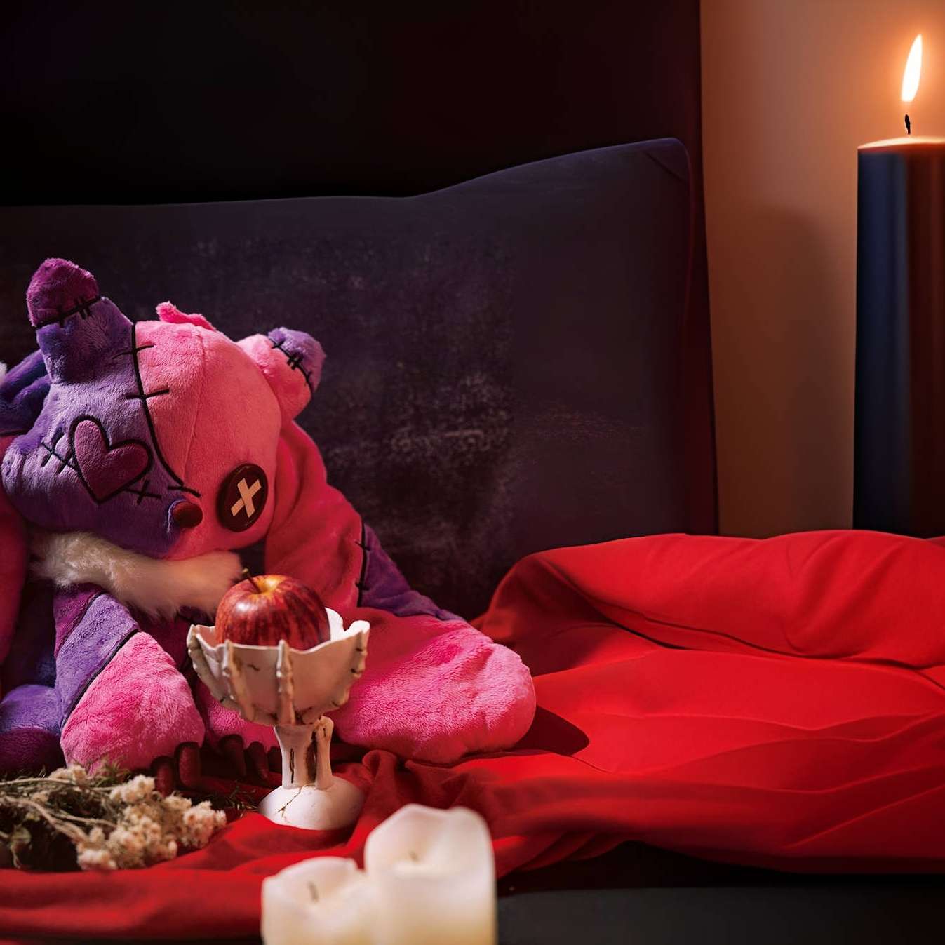 Emo Pink Bunny Foxy Plush - PlushThis| Plushies & Stuffed Animals