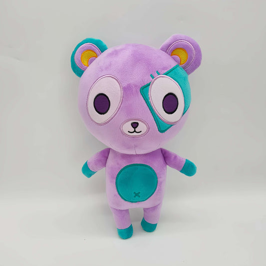 Emo Purple Bear Plush