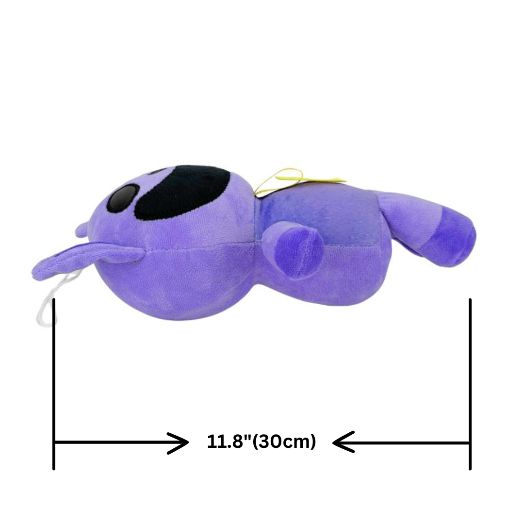 Purple cat plush toy shop