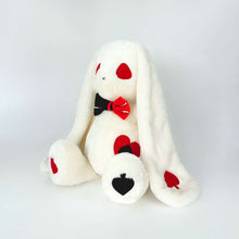 Emo white rabbit stuffed animal