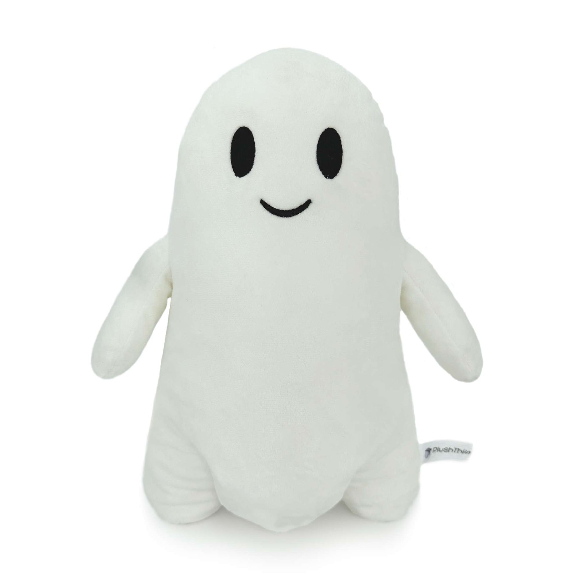 Ghost plush toy for Halloween front view