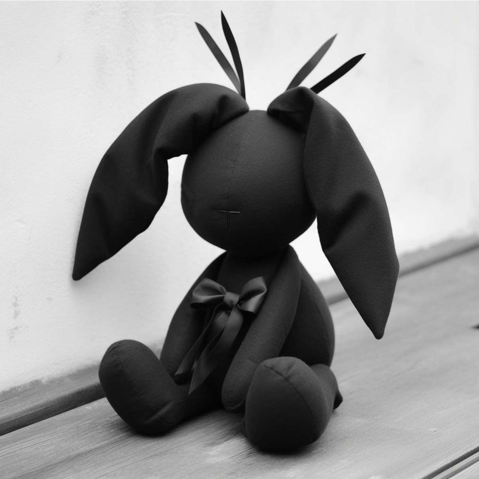 Goth Bunny & Dark Rabbit Plush | Spooky, Cute & Edgy Alternative Toys ...