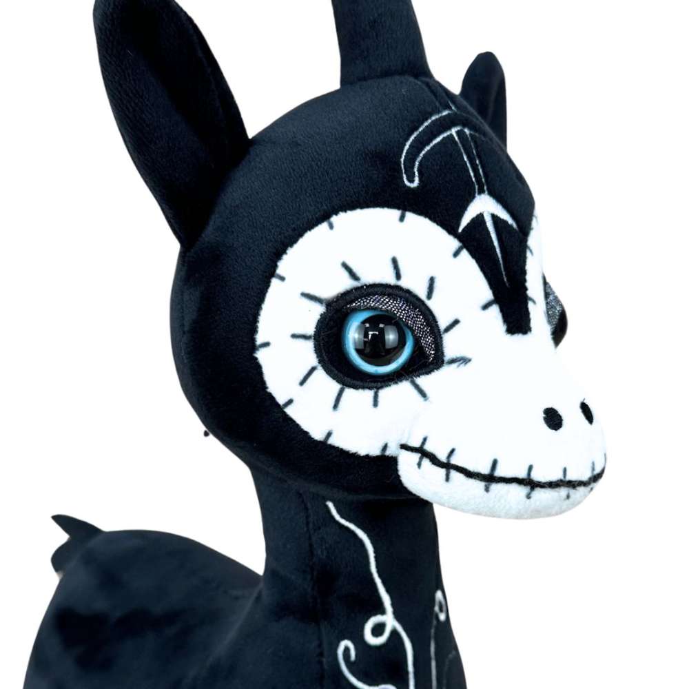 Goth Skeleton Unicorn Stuffed Animal