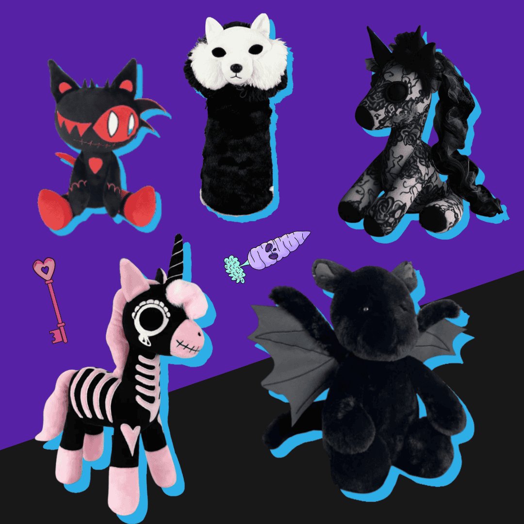 PlushThis Goth Plush Subscription Box PlushThis Goth Plush Subscription Box