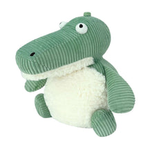 Cute cartoon chubby crocodile stuffed animal