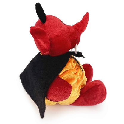 red Gremlin stuffed animal side view
