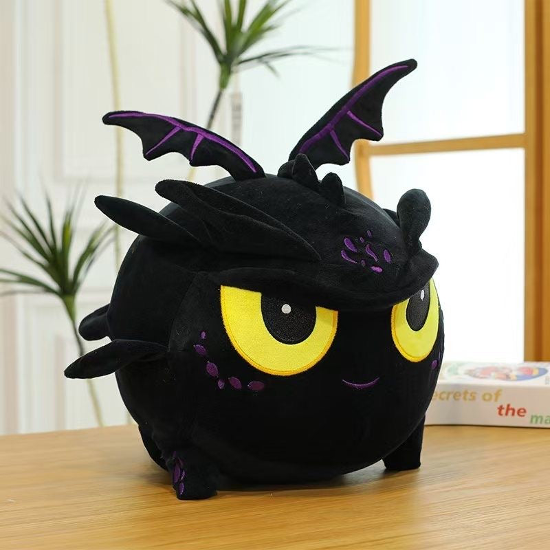 Grumpy Chubby Dragon Stuffed Animal