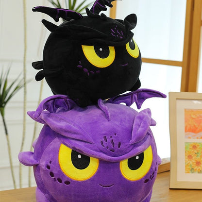 Grumpy Chubby Dragon Stuffed Animal