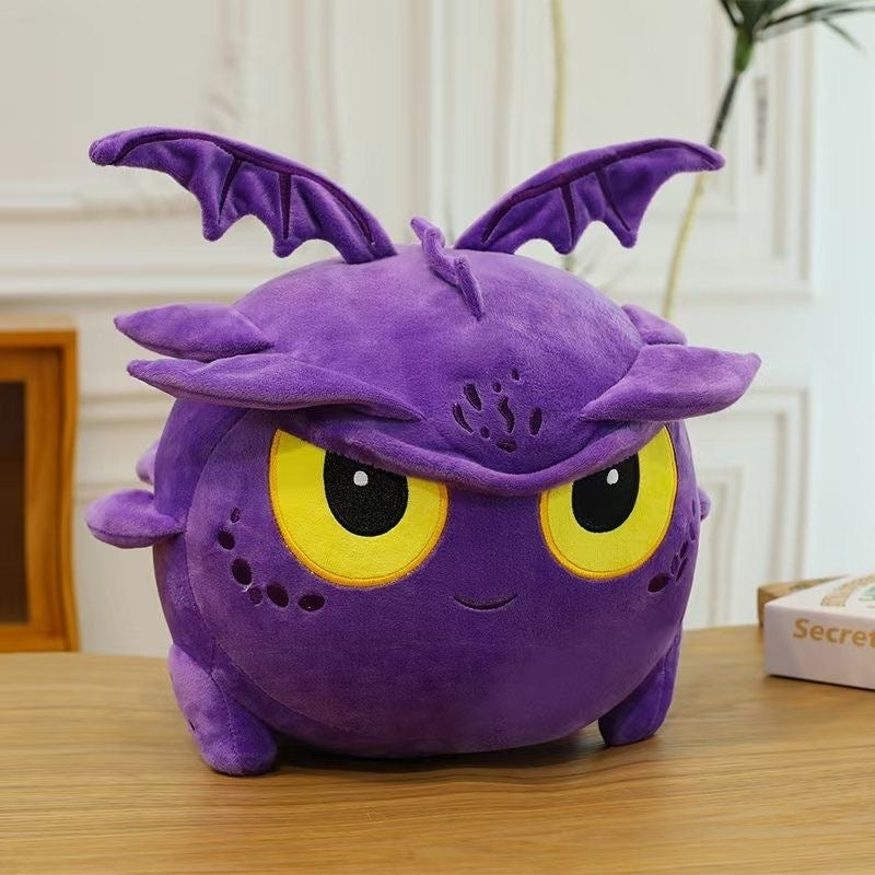 Grumpy Chubby Dragon Stuffed Animal