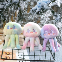 Tye dye jellyfish plush