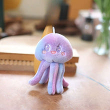 Tye dye jellyfish plush