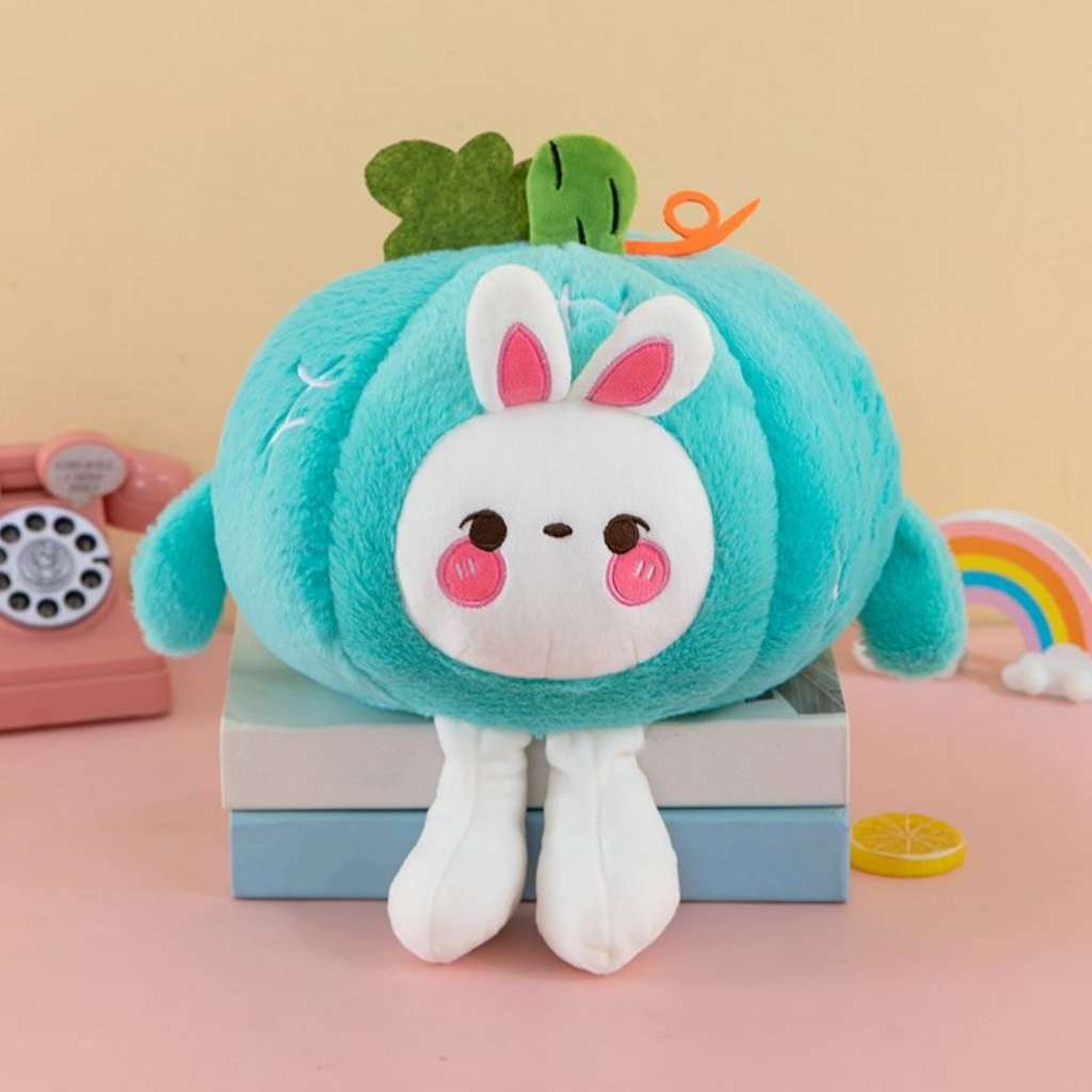 Kawaii Animal Pumpkin Pillow Plush