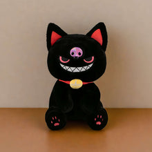 Kawaii Black Evil Cat Plush