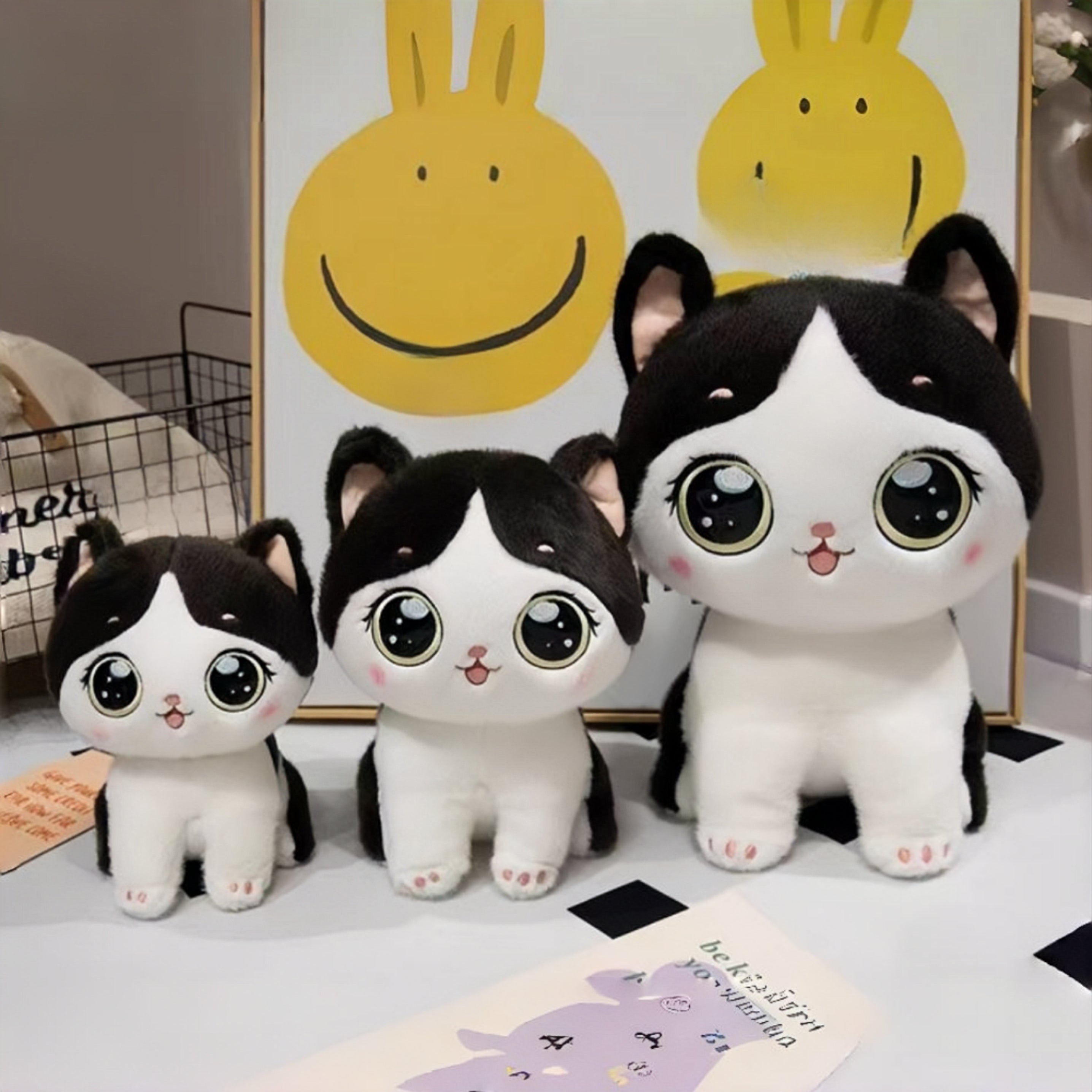 Kawaii cat plush best sale