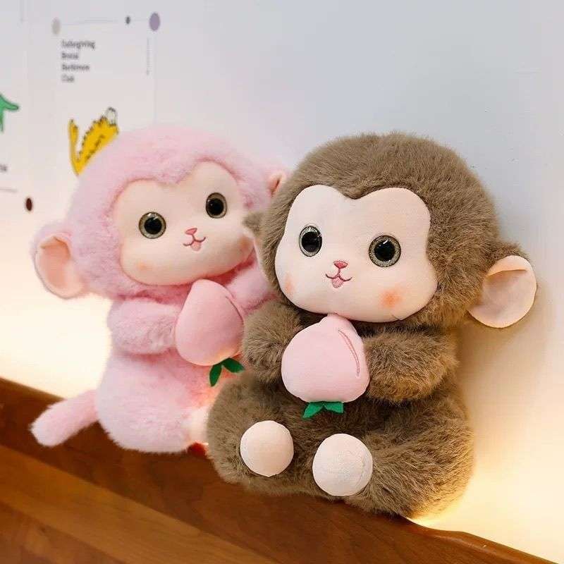 Kawaii Brown Monkey Plush