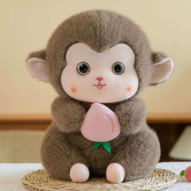 Kawaii Brown Monkey Plush