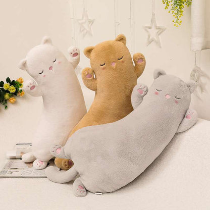 Kawaii Cat Plush Large Pillow