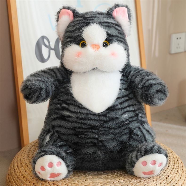 Kawaii Chubby Cat Plush