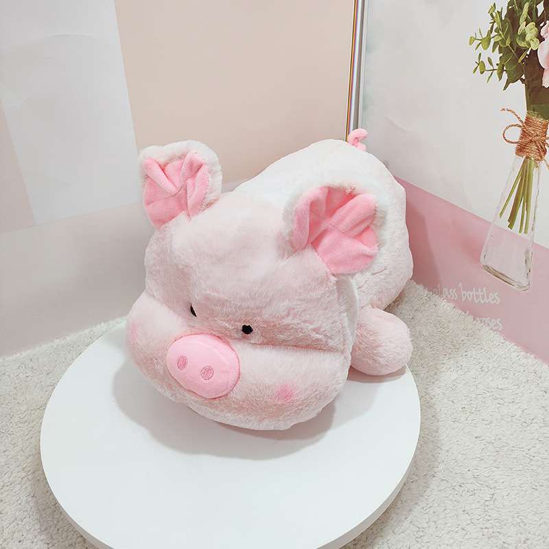 Kawaii pink pig Plush Pillow